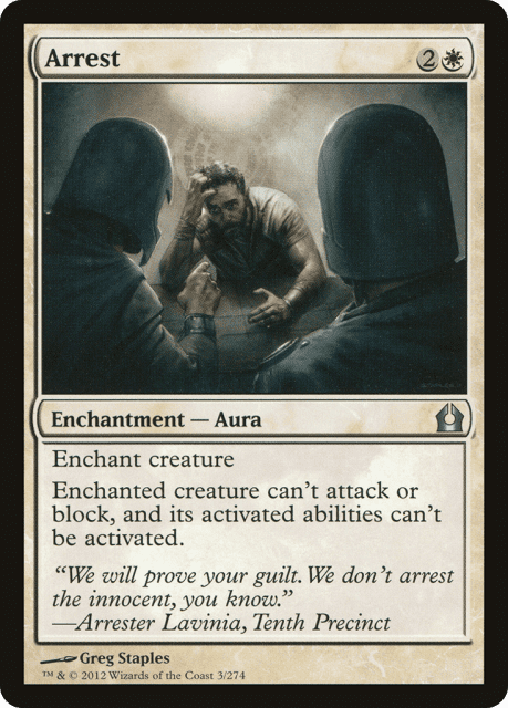 Arrest (3) — Return to Ravnica