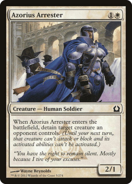 Azorius Arrester (5) — Return to Ravnica