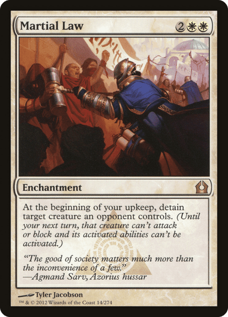 Martial Law (14) — Return to Ravnica