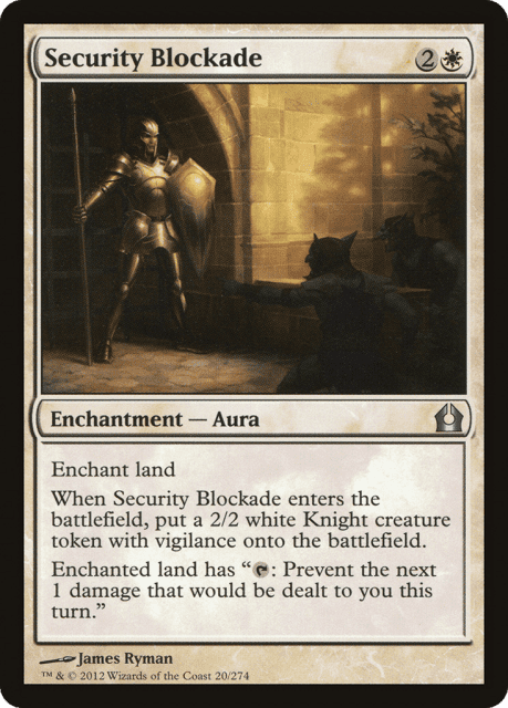 Security Blockade (20) — Return to Ravnica