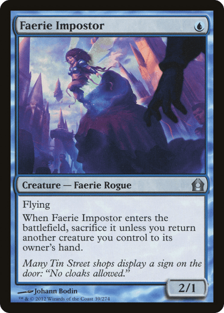 Faerie Impostor (39) — Return to Ravnica