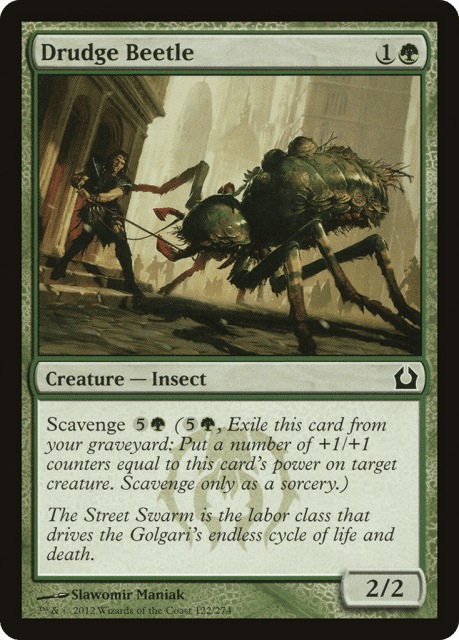 Drudge Beetle (122) — Return to Ravnica