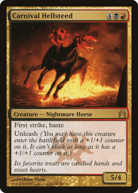 Carnival Hellsteed (147) — Return to Ravnica