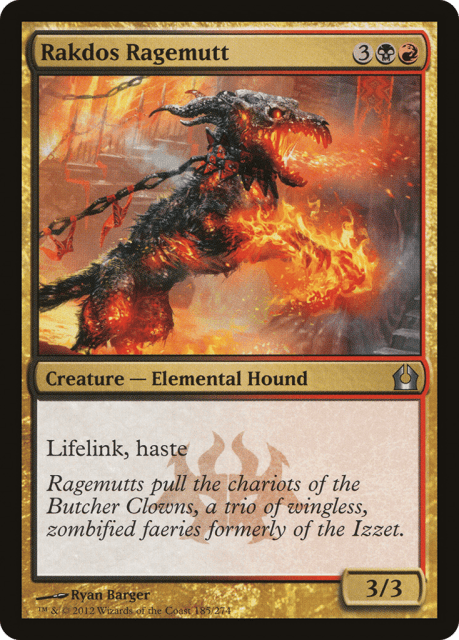Rakdos Ragemutt (185) — Return to Ravnica