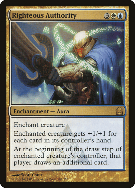 Righteous Authority (189) — Return to Ravnica