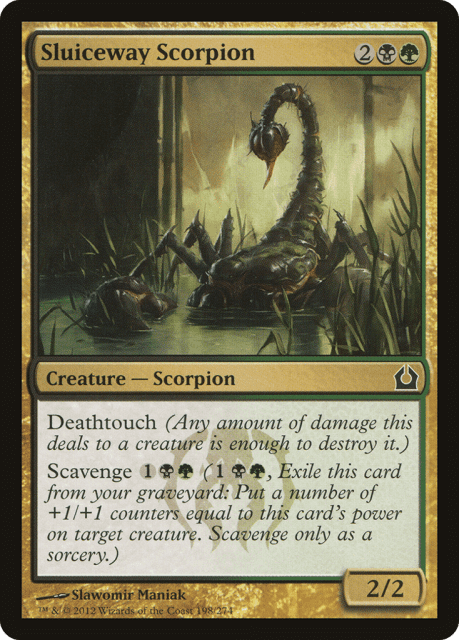 Sluiceway Scorpion (198) — Return to Ravnica