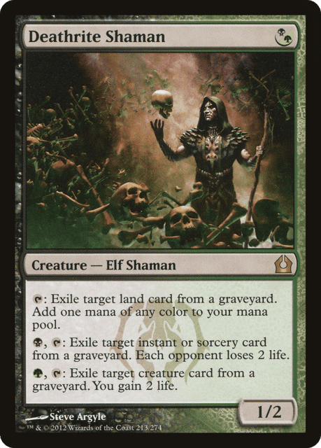 Deathrite Shaman (213) — Return to Ravnica