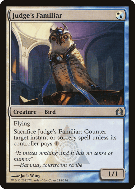 Judge's Familiar (218) — Return to Ravnica