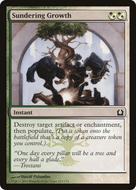 Sundering Growth (223) — Return to Ravnica