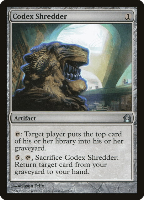 Codex Shredder (228) — Return to Ravnica