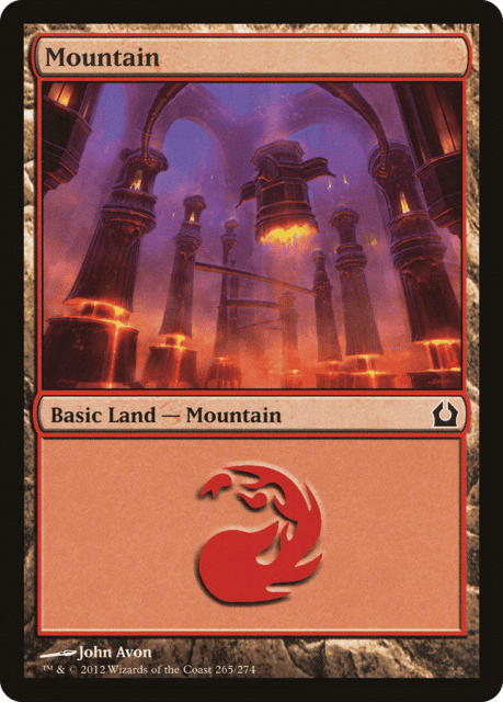 Mountain (265) — Return to Ravnica