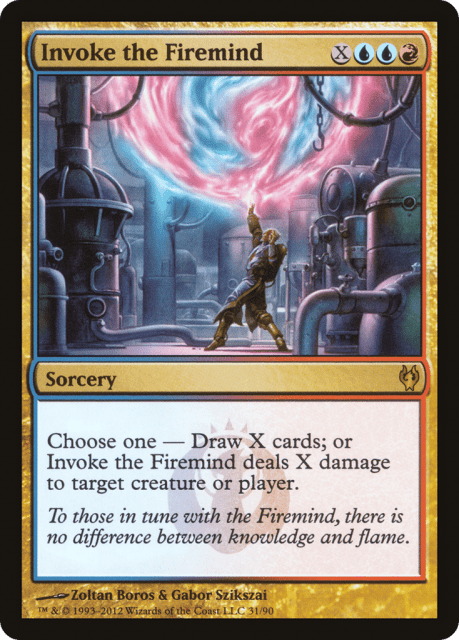 Invoke the Firemind (31) — Duel Decks: Izzet vs. Golgari