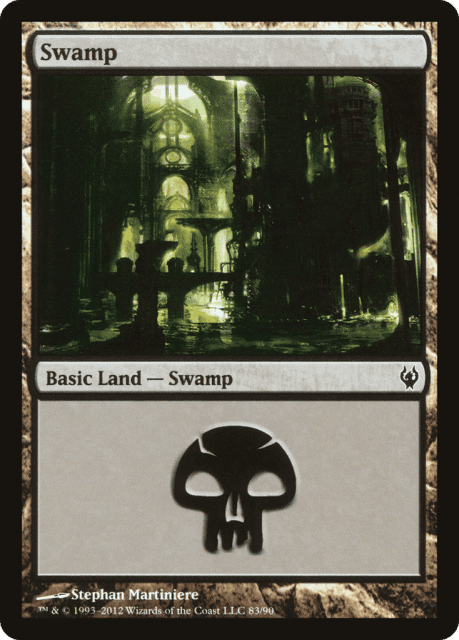 Swamp (83) — Duel Decks: Izzet vs. Golgari
