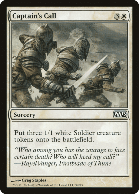 Captain's Call (9) — Magic 2013