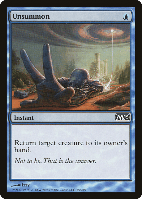 Unsummon (75) — Magic 2013