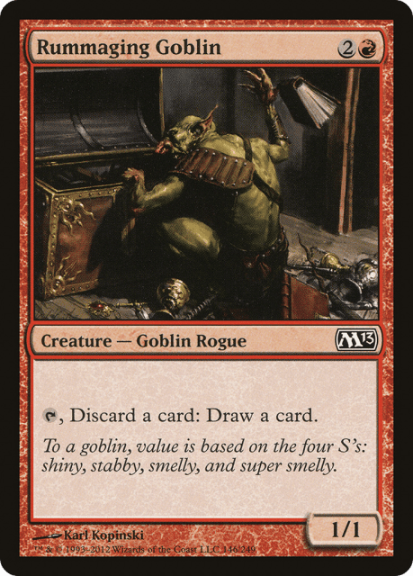 Rummaging Goblin (146) — Magic 2013