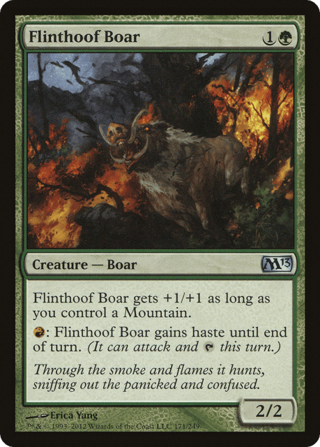 Flinthoof Boar (171) — Magic 2013