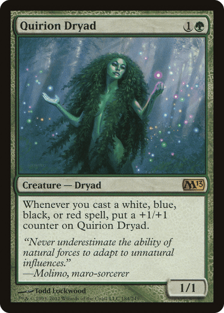 Quirion Dryad (184) — Magic 2013