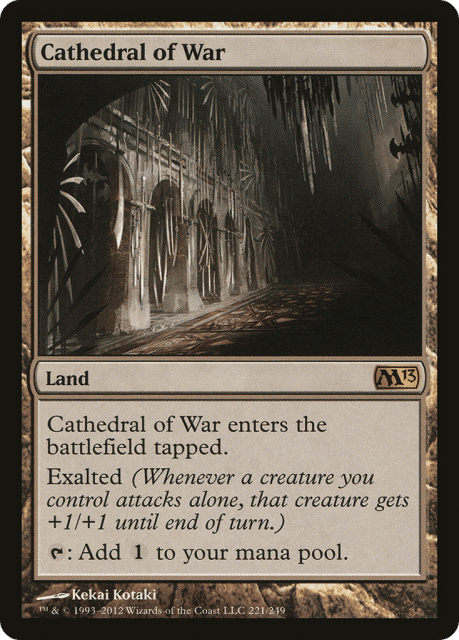 Cathedral of War (221) — Magic 2013
