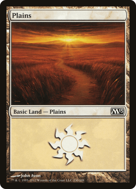 Plains (230) — Magic 2013