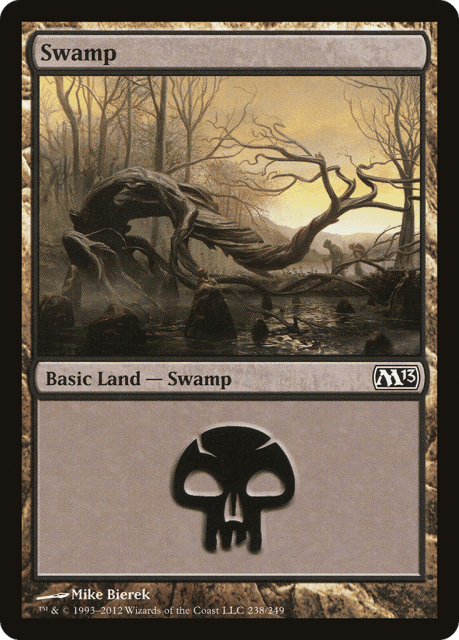 Swamp (238) — Magic 2013