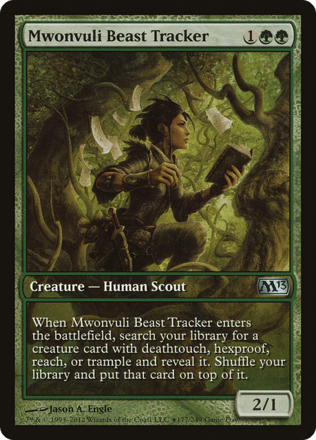 Mwonvuli Beast Tracker (177★) — Magic 2013 Promos