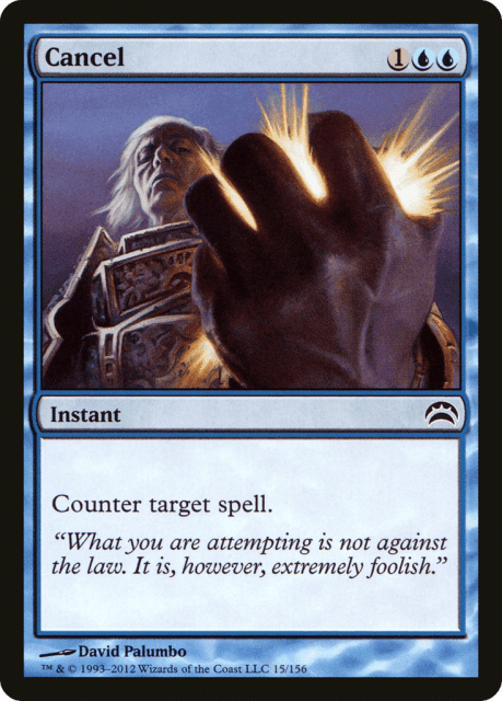 Cancel (15) — Planechase 2012