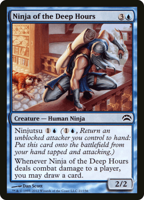 Ninja of the Deep Hours (21) — Planechase 2012