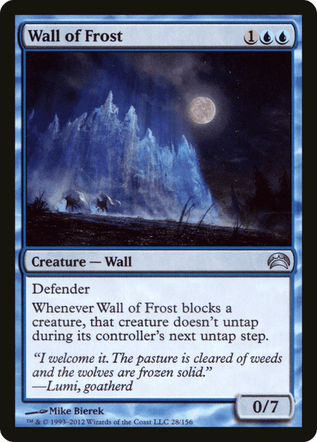 Wall of Frost (28) — Planechase 2012