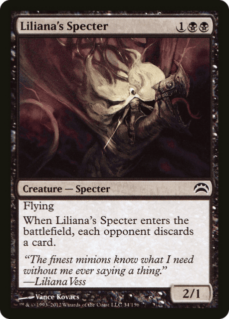 Liliana's Specter (34) — Planechase 2012