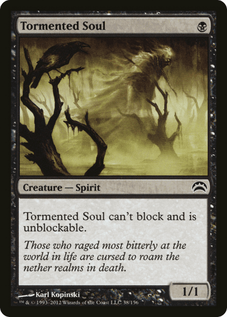 Tormented Soul (38) — Planechase 2012