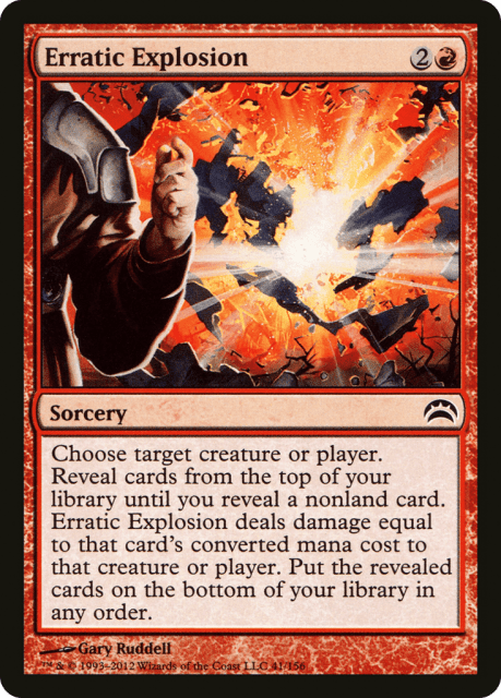 Erratic Explosion (41) — Planechase 2012