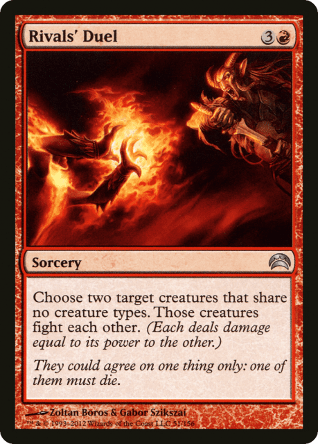 Rivals' Duel (51) — Planechase 2012