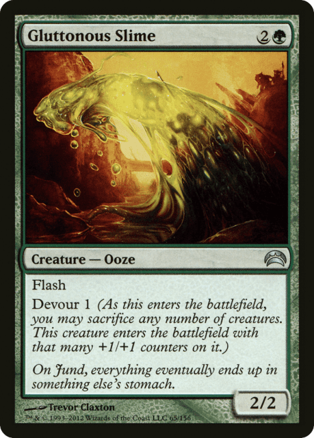 Gluttonous Slime (65) — Planechase 2012