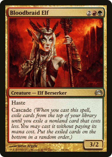 Bloodbraid Elf (84) — Planechase 2012