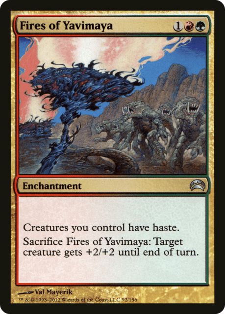 Fires of Yavimaya (92) — Planechase 2012