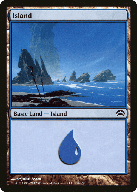 Island (137) — Planechase 2012