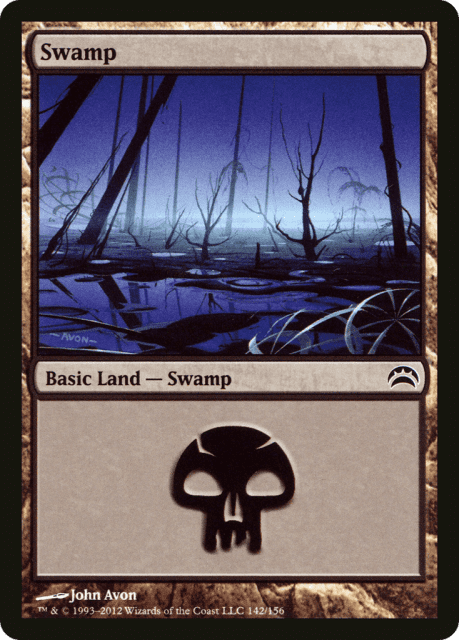 Swamp (142) — Planechase 2012