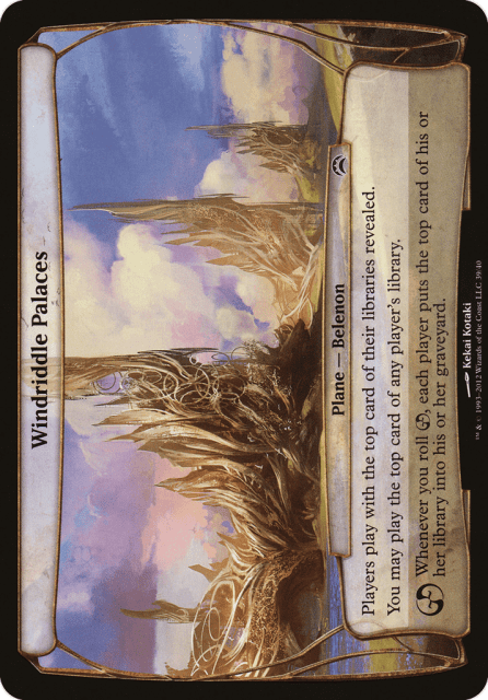 Windriddle Palaces (39) — Planechase 2012 Planes