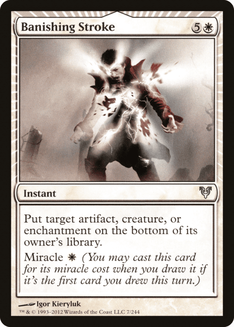 Banishing Stroke (7) — Avacyn Restored
