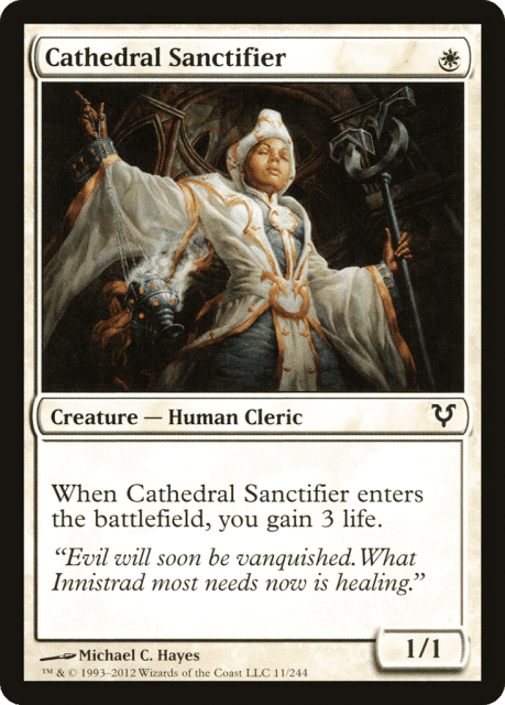 Cathedral Sanctifier (11) — Avacyn Restored