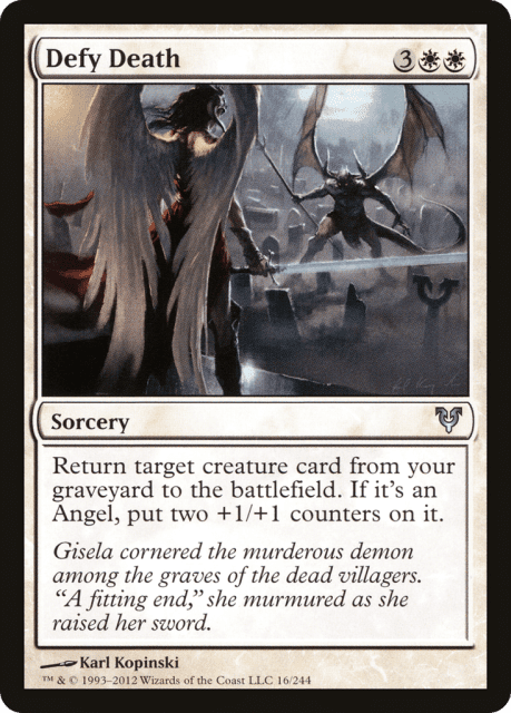 Defy Death (16) — Avacyn Restored