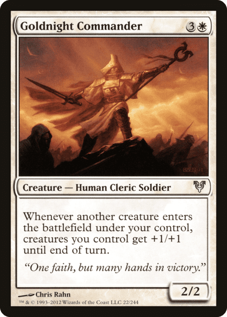 Goldnight Commander (22) — Avacyn Restored