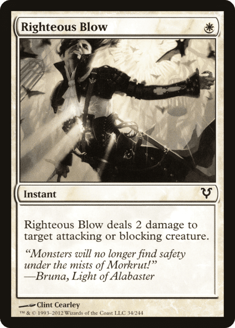 Righteous Blow (34) — Avacyn Restored