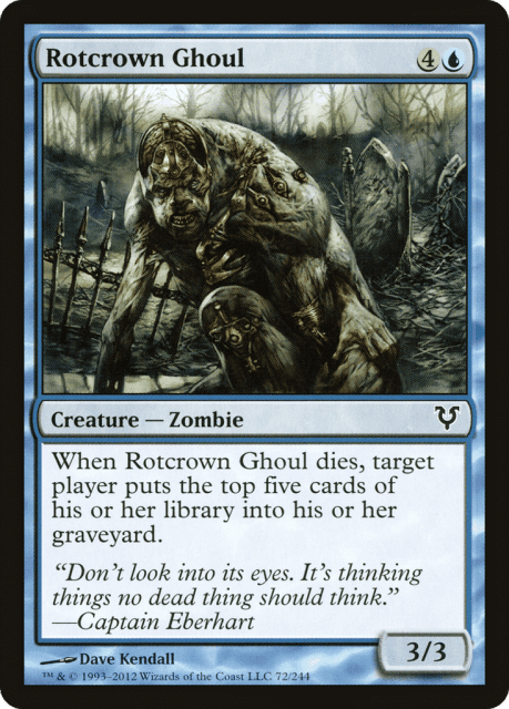 Rotcrown Ghoul (72) — Avacyn Restored