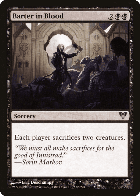 Barter in Blood (85) — Avacyn Restored