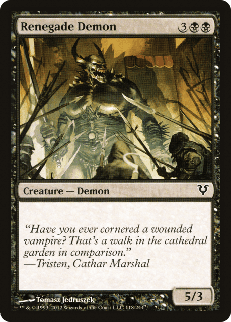 Renegade Demon (118) — Avacyn Restored