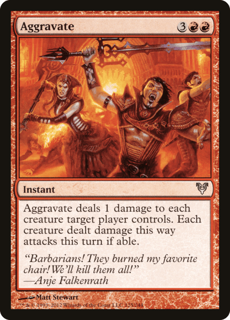 Aggravate (125) — Avacyn Restored