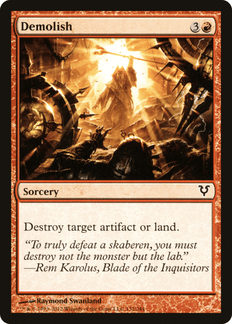 Demolish (132) — Avacyn Restored