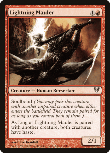 Lightning Mauler (144) — Avacyn Restored